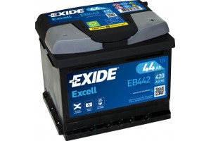Exide EB442 Μπαταρία Αυτοκινήτου EXCELL 12V 44Ah/420A Δεξιά