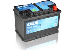 Exide EL700 Μπαταρία Αυτοκινήτου EFB Start-Stop 12V 70Ah/760A Δεξιά