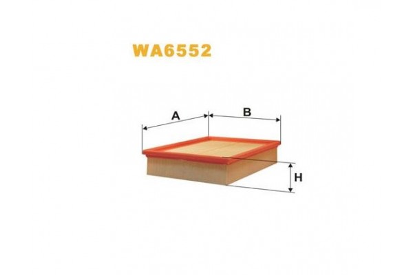 WIX WA6552 Φίλτρο Αέρα LAND ROVER DISCOVERY I(LJ,LG)/RANGE ROVER I(AE,AN,HAA..) 2.0-2.5-3.9-4.0 88-98