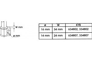 Kyb Αμορτισέρ - 334802