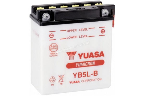 Μπαταρια YB5L-B Yuasa Ινδονησιας