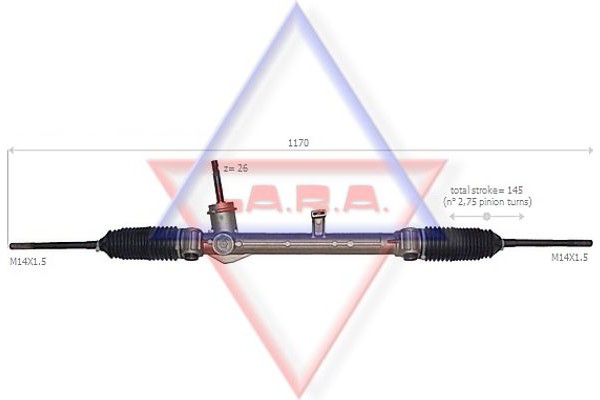 LA.R.A. Πυξίδα Διεύθυνσης - 190044