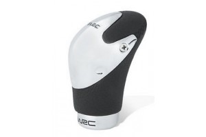 WRC Πόμολο Ταχυτήτων από Αλουμίνιο και Δέρμα Μαύρο