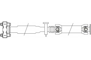 LÖBRO Άξονας Μετάδοσης κίνησης, Μετάδοση Κίνησης Άξονα - GKNP20035