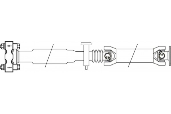 LÖBRO Άξονας Μετάδοσης κίνησης, Μετάδοση Κίνησης Άξονα - GKNP20035