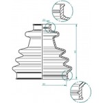 LÖBRO Φούσκα, Άξονας μετάδ. Κίνησης - 190966