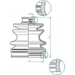 LÖBRO Φούσκα, Άξονας μετάδ. Κίνησης - 190970
