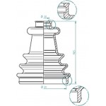 LÖBRO Φούσκα, Άξονας μετάδ. Κίνησης - 190975
