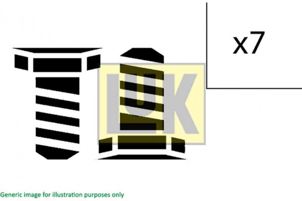 Luk Σετ βιδών, Σφόνδυλος - 411 0250 10