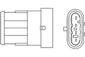 Magneti Marelli Αισθητήρας Λάμδα - 466016355130