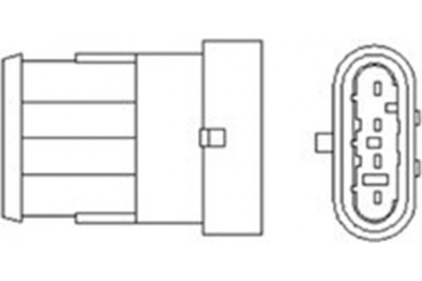 Magneti Marelli Αισθητήρας Λάμδα - 466016355130