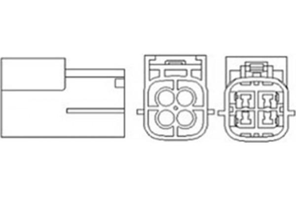 Magneti Marelli Αισθητήρας Λάμδα - 466016355042