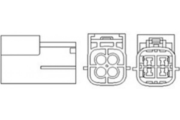 Magneti Marelli Αισθητήρας Λάμδα - 466016355042