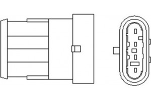 Magneti Marelli Αισθητήρας Λάμδα - 466016355002