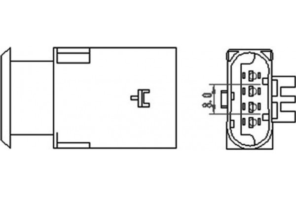 Magneti Marelli Αισθητήρας Λάμδα - 466016355050