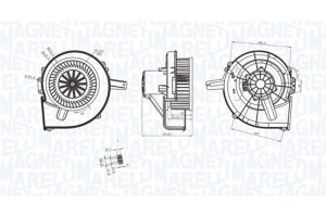 Magneti Marelli Βεντιλατέρ Εσωτερικού Χώρου - 069412211010