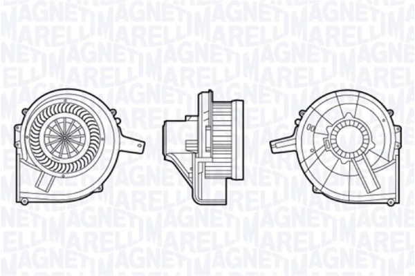 Magneti Marelli Βεντιλατέρ Εσωτερικού Χώρου - 069412665010