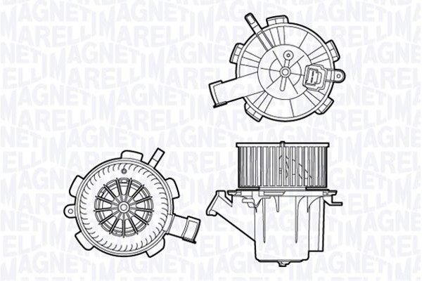 Magneti Marelli Βεντιλατέρ Εσωτερικού Χώρου - 069412706010