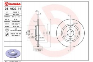 Magneti Marelli Δισκόπλακα - 360406017700