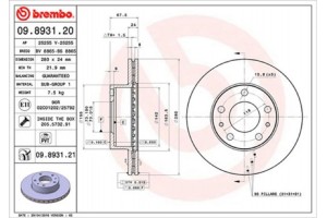 Magneti Marelli Δισκόπλακα - 360406023800