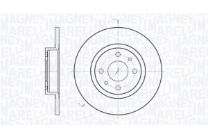 Magneti Marelli Δισκόπλακα - 361302040167