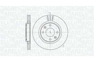 Magneti Marelli Δισκόπλακα - 361302040174