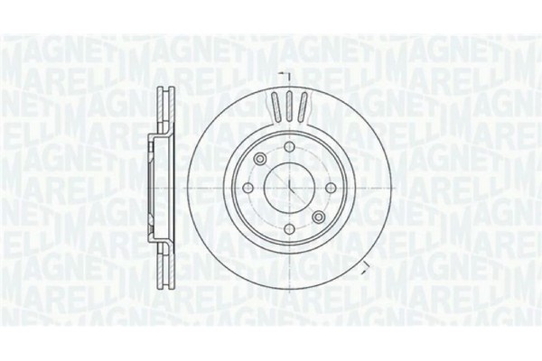 Magneti Marelli Δισκόπλακα - 361302040174