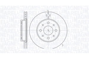 Magneti Marelli Δισκόπλακα - 361302040186