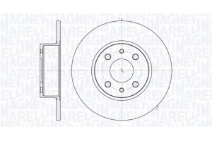 Magneti Marelli Δισκόπλακα - 361302040187