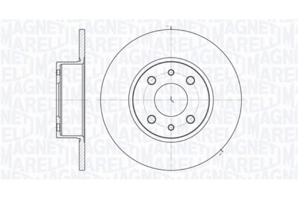 Magneti Marelli Δισκόπλακα - 361302040187