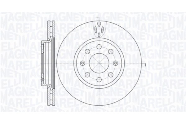 Magneti Marelli Δισκόπλακα - 361302040236