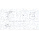 Magneti Marelli Εναλλάκτης θερμότητας, Θέρμανση Εσωτερικού Χώρου - 350218441000