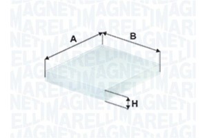Magneti Marelli Φίλτρο, Αέρας Εσωτερικού Χώρου - 350208065550