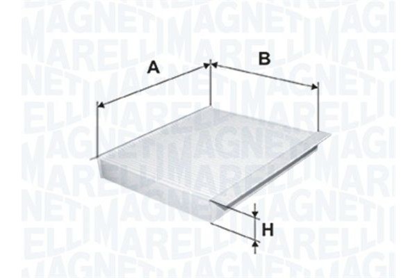 Magneti Marelli Φίλτρο, Αέρας Εσωτερικού Χώρου - 350203063420