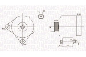 Magneti Marelli Γεννήτρια - 063731824010