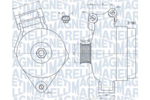 Magneti Marelli Γεννήτρια - 063731925010