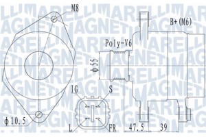 Magneti Marelli Γεννήτρια - 063731942010