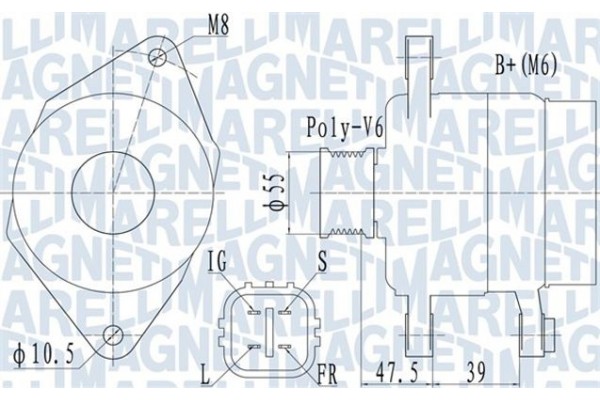 Magneti Marelli Γεννήτρια - 063731942010