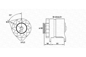 Magneti Marelli Γεννήτρια - 944356118010