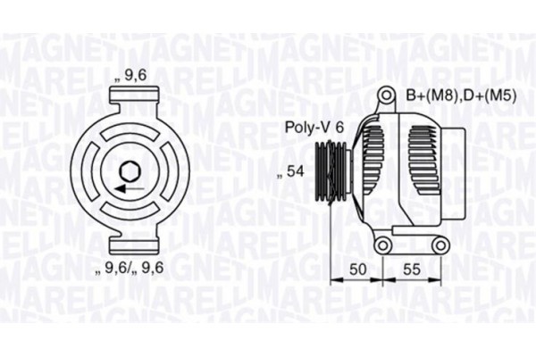 Magneti Marelli Γεννήτρια - 063358062010