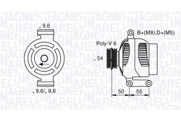 Magneti Marelli Γεννήτρια - 063358062010
