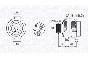 Magneti Marelli Γεννήτρια - 063377028010
