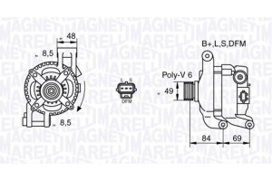 Magneti Marelli Γεννήτρια - 063377417010
