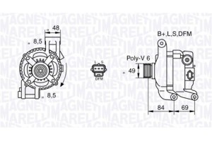 Magneti Marelli Γεννήτρια - 063377417010