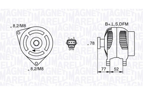 Magneti Marelli Γεννήτρια - 063377418010