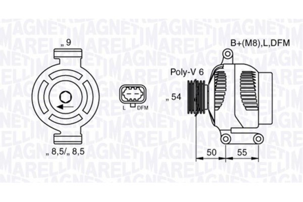 Magneti Marelli Γεννήτρια - 063377424010