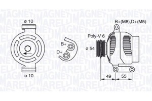 Magneti Marelli Γεννήτρια - 063377494010