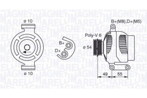 Magneti Marelli Γεννήτρια - 063377494010