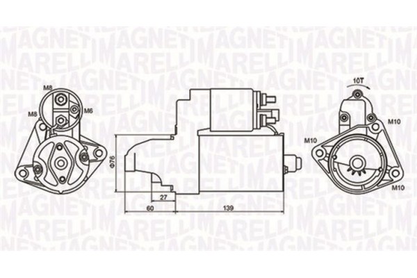 Magneti Marelli Μίζα - 063721050010