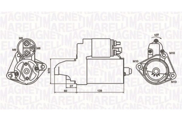 Magneti Marelli Μίζα - 063721050010